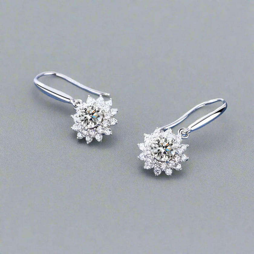 Sunflower Dangle Earrings