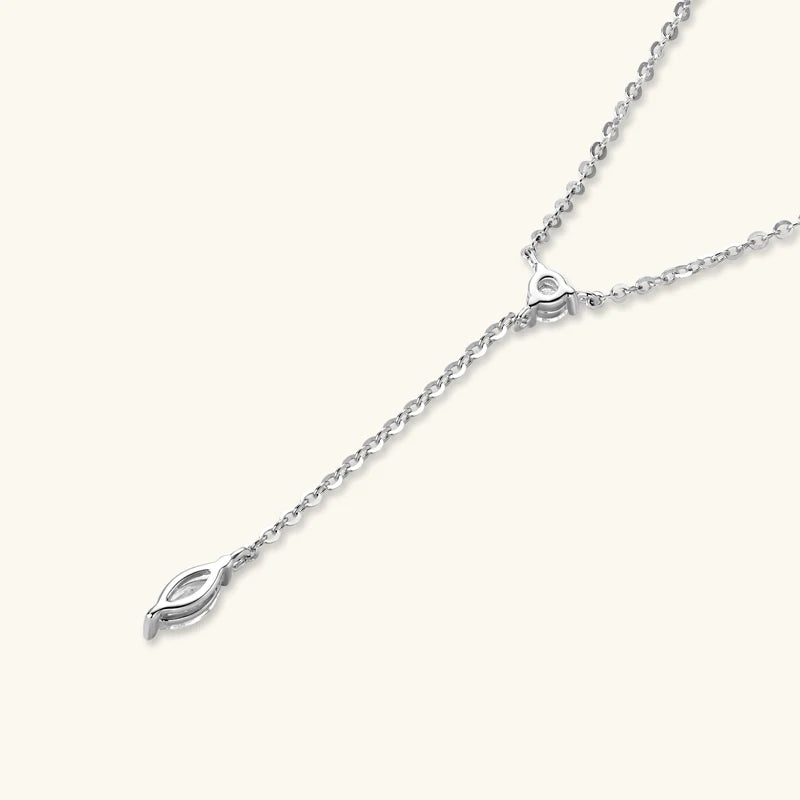Marquise Lariat Necklace