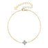 Dainty Four Leaf Bracelet