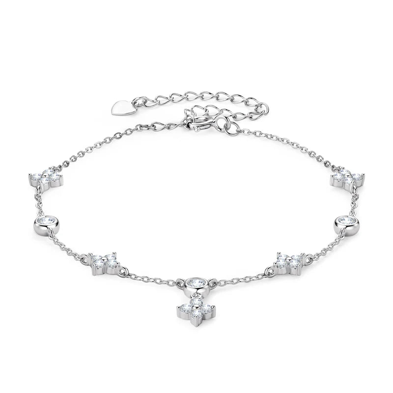 Four Leaf Satellite Bracelet