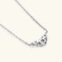 Offset Trinity Necklace