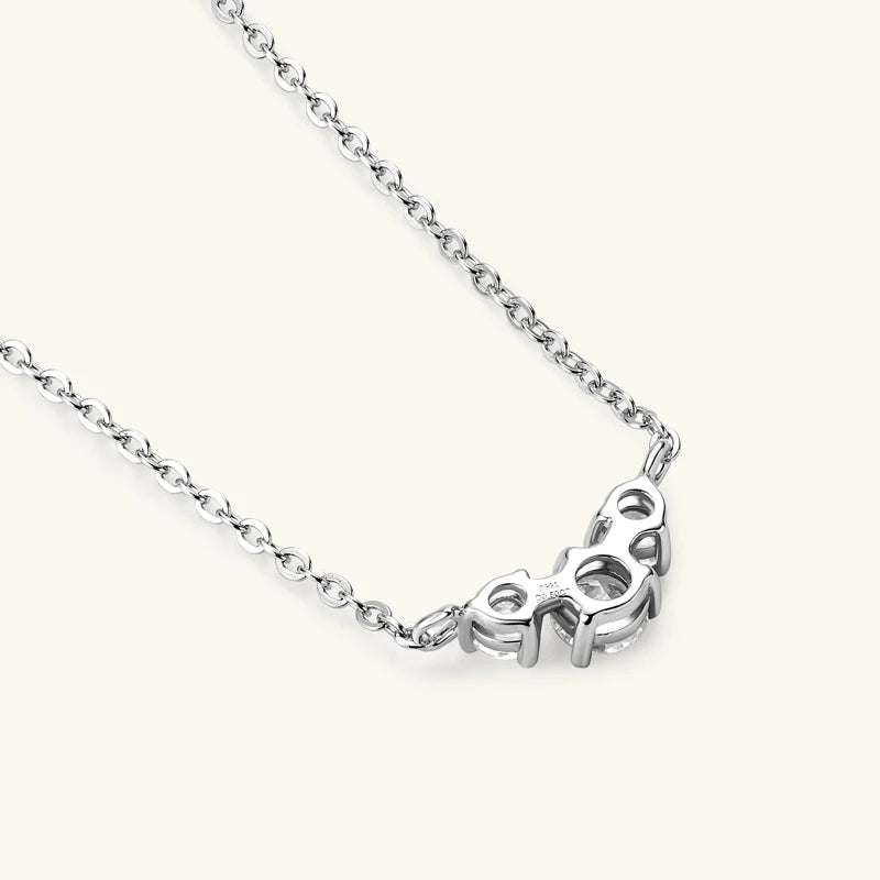 Offset Trinity Necklace