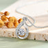 Pavé Hook Pendant Necklace