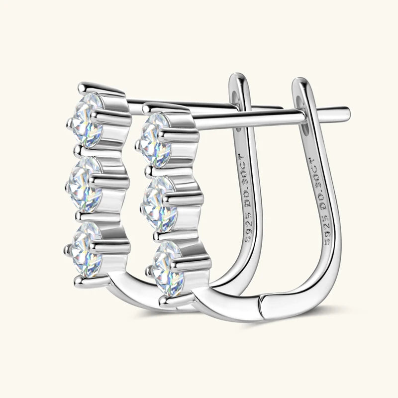 Trinity Lever-Back Earrings