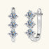 Trinity Lever-Back Earrings