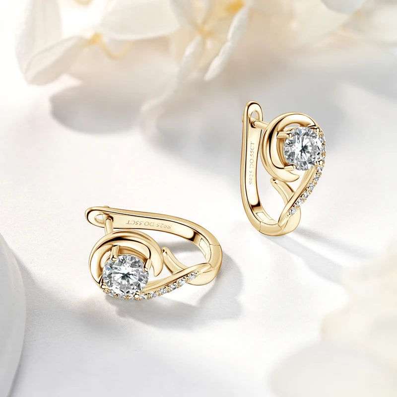 Infinity Ribbon Earrings