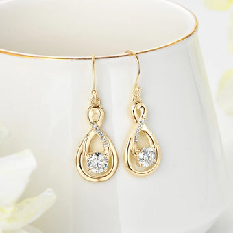 Infinity Hook Earrings