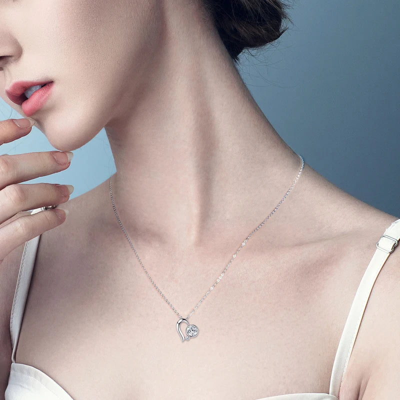 Bubble Heart Necklace