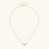 Offset Trinity Necklace