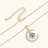 Moonlit Solitaire Pendant Necklace