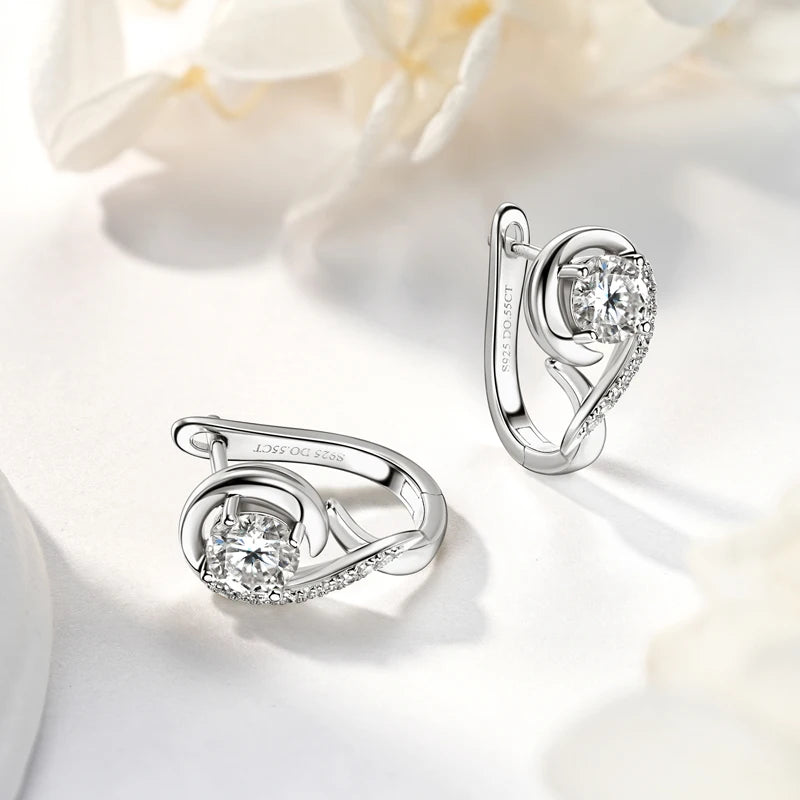 Infinity Ribbon Earrings
