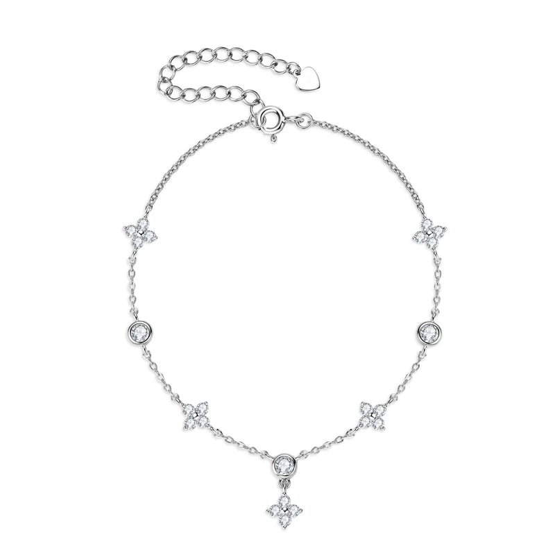 Four Leaf Satellite Bracelet