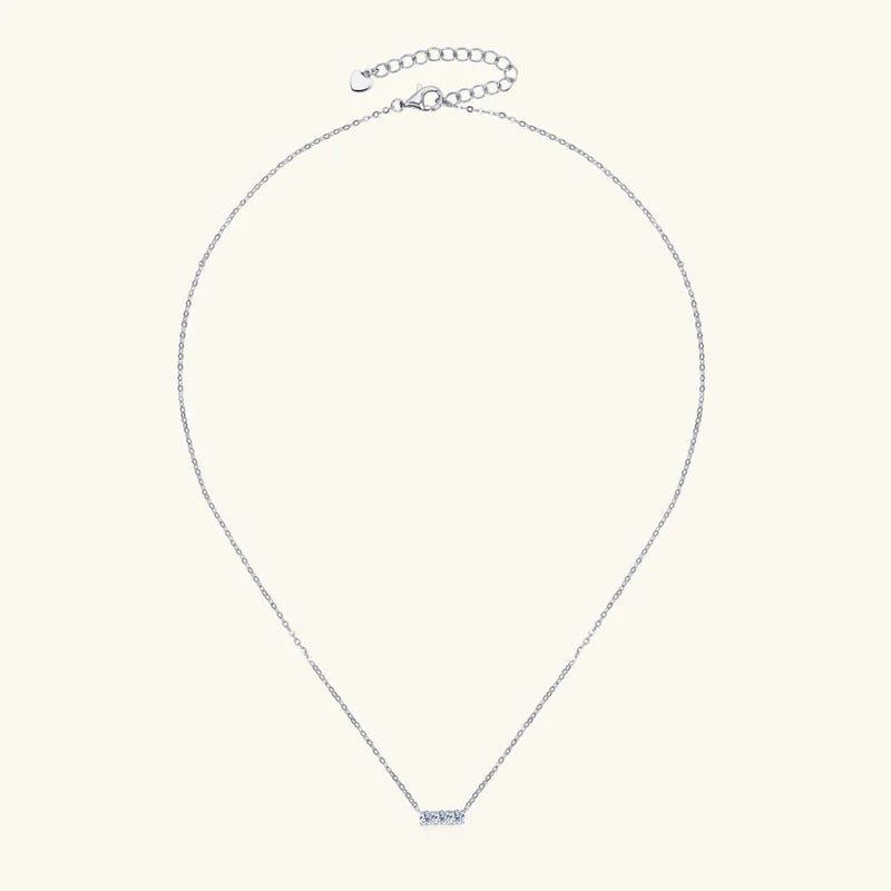 Straight Trinity Necklace