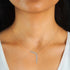 Snake Lariat Necklace