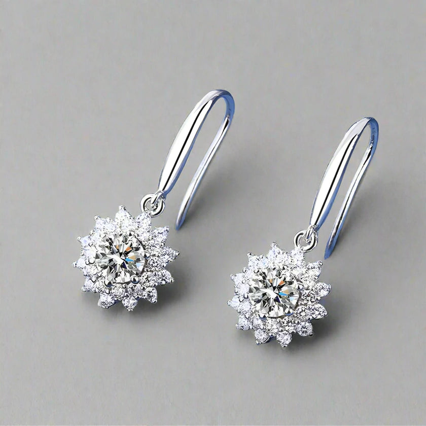 Sunflower Dangle Earrings