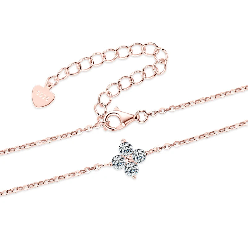 Dainty Four Leaf Bracelet