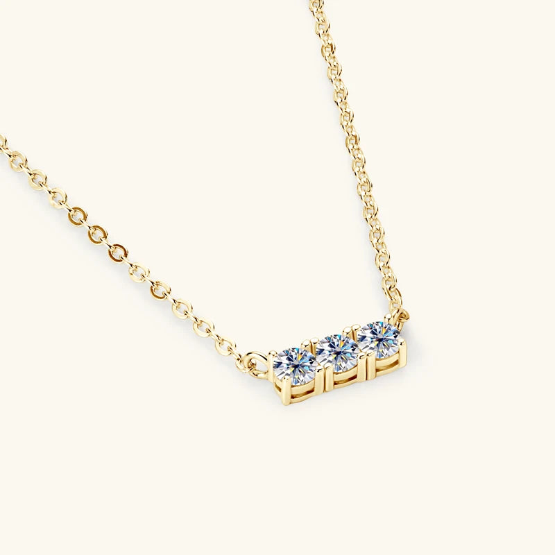 Straight Trinity Necklace