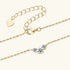 Offset Trinity Necklace
