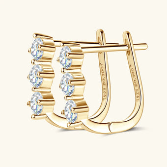 Trinity Lever-Back Earrings