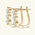 Trinity Lever-Back Earrings