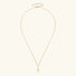 Drop Cross Pendant Necklace