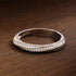 Half Twist Pavé Ring
