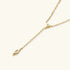 Marquise Lariat Necklace