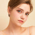 Floral Huggie Earring