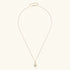 Twisted Ribbon Pendant Necklace