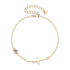 Cross and Bubble Bracelet