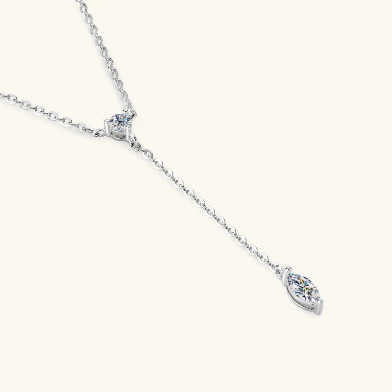 Marquise Lariat Necklace